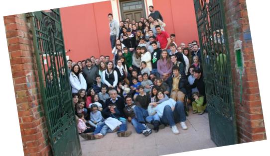 La Casa Rossa con gli amici di Firenze