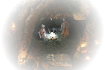 Dettaglio grotta presepe